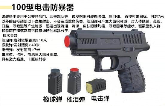 防暴抓捕網槍作用是什么