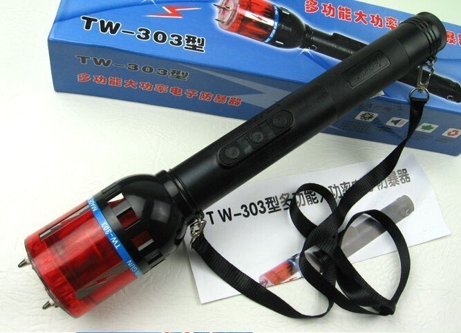 TW-303型多功能大功率帶報警電子防暴器